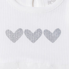 HelloBaby Newborn Girl Special Day Clothing - Ecru