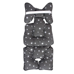 Sevi Bebe Stroller and Car Seat Cushion Grey Star