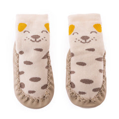 HelloBaby Rattle Socks - Ecru
