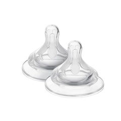 Mooma Kindy Silicone Teats Fast Flow 18+ months Pack of 2