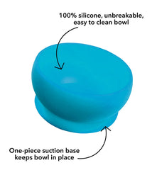 Nuby Silicone Suction Feeding Bowl