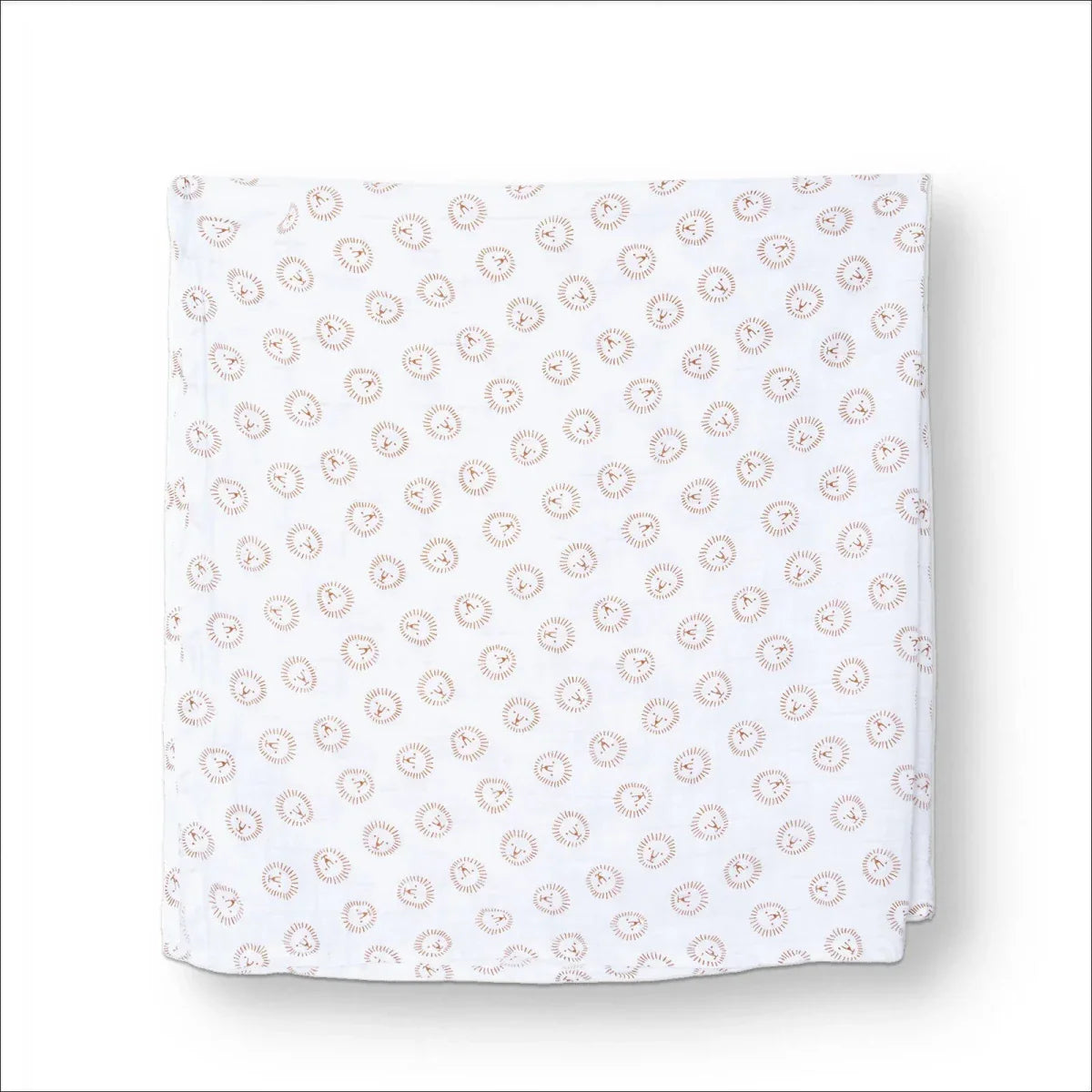 Little Dreams Boys 100% Cotton Muslin Blanket 100x110 cm - White