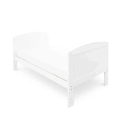 Ickle Bubba Coleby Classic Cot Bed & Under Drawer White - Premium Sprung Mattress