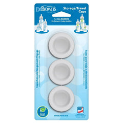 Dr. Brown's Travel Caps Narrow Neck 3 pcs