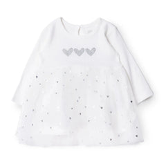 HelloBaby Newborn Girl Special Day Clothing - Ecru